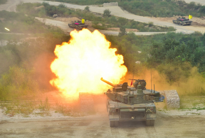 Coreea de Sud tancuri