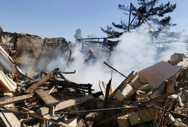 Aftermath Of A Missile Strike In Odesa Region, Amid Russia's Invasion Of Ukraine - 26 Jul 2022