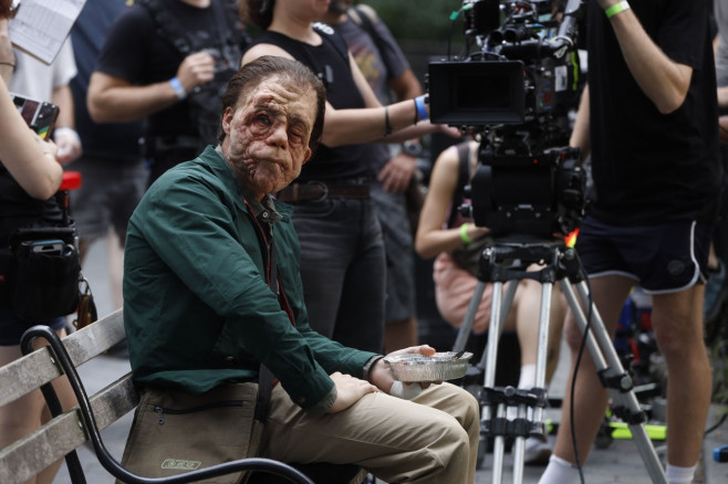 Sebastian Stan filming 'A Different Man', New York, USA - 26 Jul 2022