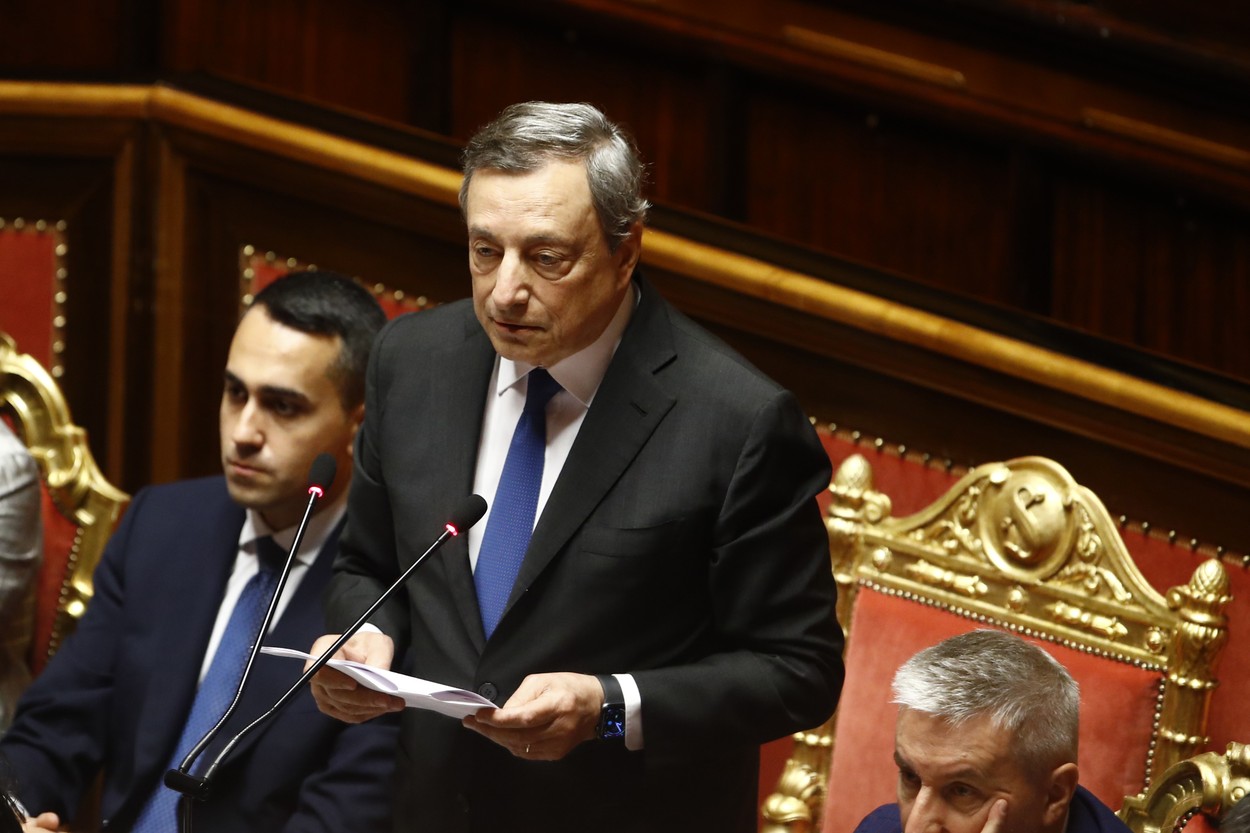 Mario Draghi cere „reconstruirea pactului de încredere” pentru a salva guvernul, înaintea votului crucial din Parlament