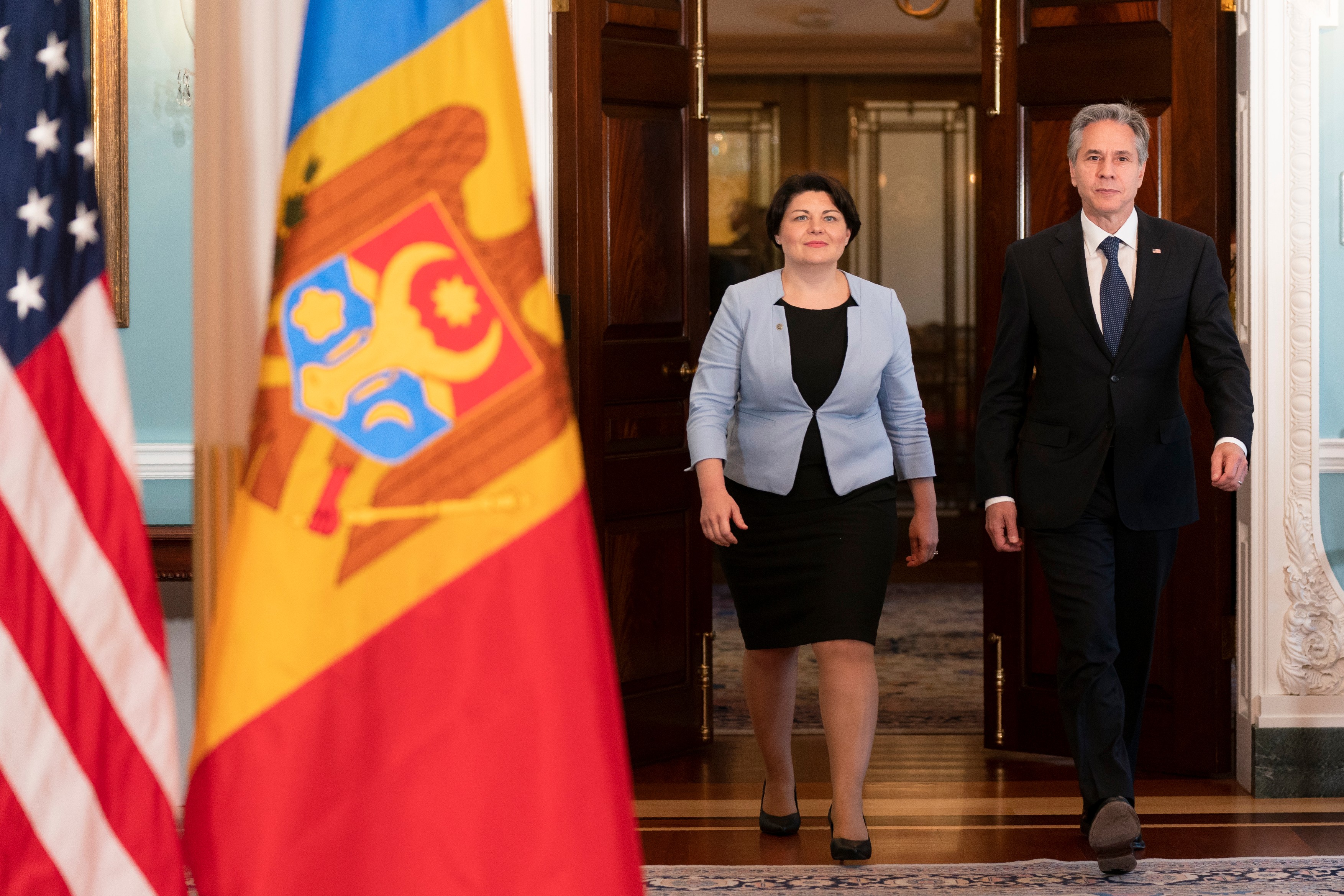 Blinken: SUA susțin procesele democratice ale Republicii Moldova privind apropierea de UE