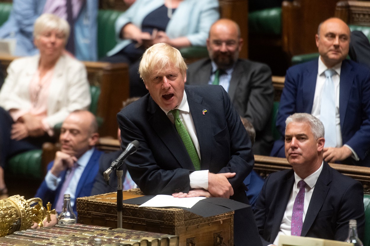 „Hasta la vista, baby”. Boris Johnson, ultimul discurs în parlamentul britanic în calitate de premier