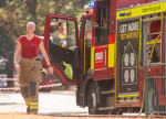 Londra incendiu caniculă