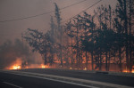 Wildfire Rages In Mount Penteli In Athens, Greece - 20 Jul 2022