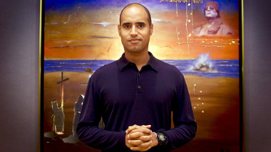 Saif Gaddafi, fiul fostului dictator libian Muammar Gaddafi