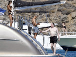 *PREMIUM-EXCLUSIVE* MUST CALL FOR PRICING BEFORE USAGE - Tesla Billionaire Elon Musk takes a summer break in Mykonos after sensationally backing out of the Twitter acquisition deal!*PICTURES TAKEN ON 17/07/2022*