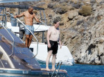 *PREMIUM-EXCLUSIVE* MUST CALL FOR PRICING BEFORE USAGE - Tesla Billionaire Elon Musk takes a summer break in Mykonos after sensationally backing out of the Twitter acquisition deal!*PICTURES TAKEN ON 17/07/2022*