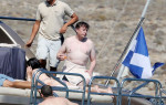 *PREMIUM-EXCLUSIVE* MUST CALL FOR PRICING BEFORE USAGE - Tesla Billionaire Elon Musk takes a summer break in Mykonos after sensationally backing out of the Twitter acquisition deal!*PICTURES TAKEN ON 17/07/2022*