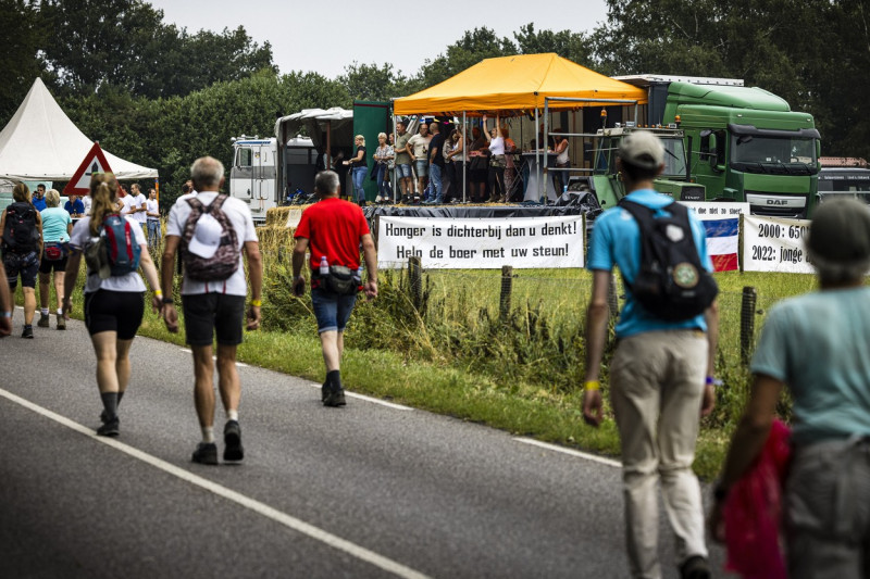 Second day of Nijmegen Four Days Marches