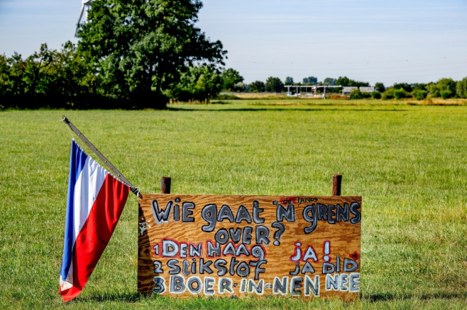 People out during heat wave, Netherlands - 18 Jul 2022