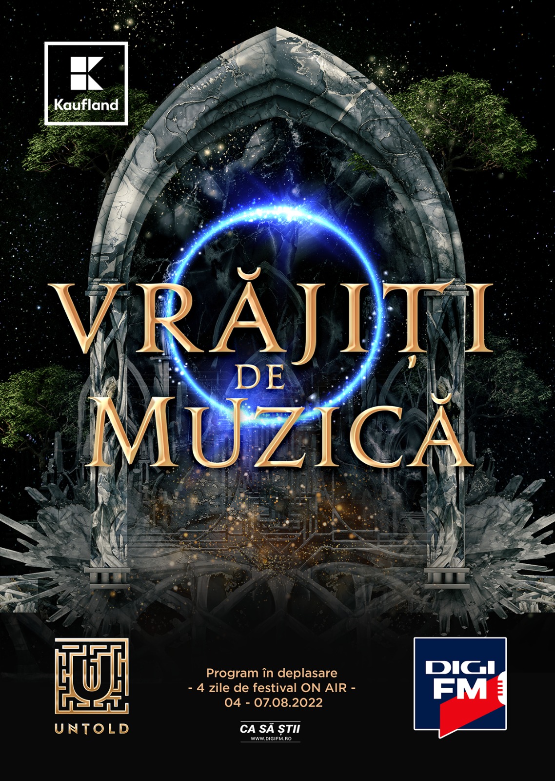 DJ-ii Digi FM urcă, #vrajitidemuzica, pe scenele Untold
