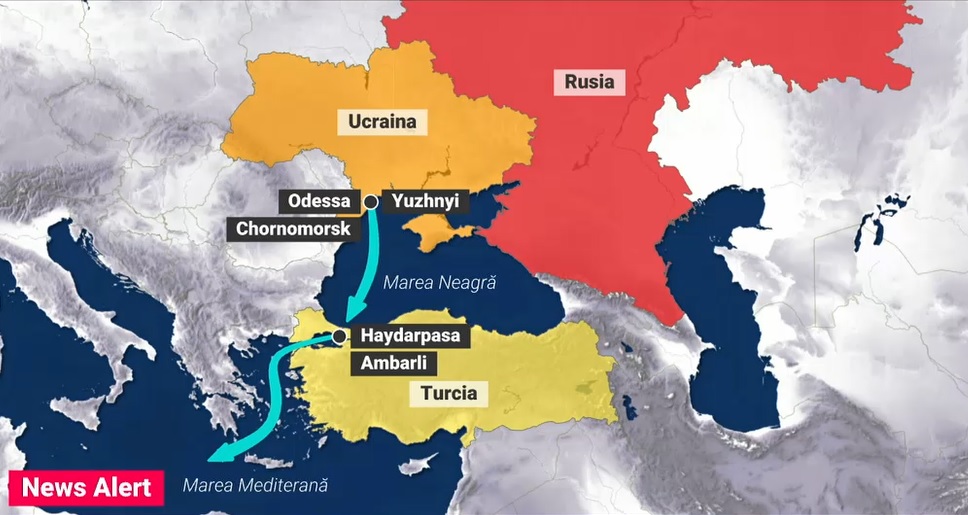 Primele efecte ale acordului semnat vineri la Istanbul: prețul grâului a început să scadă