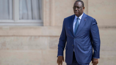 President Macron Welcomes Senegalese President Sall - Paris