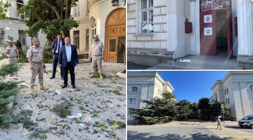 Ucrainenii neagă că au atacat Comandamentul flotei ruse din Marea Neagră. Oficial: Nikolaev a fost bombardat mai puternic ca niciodată