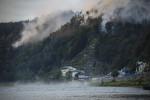 POŽÁR ČESKÉ ŠVÝČARSKO HŘENSKO HASIČI LESNÍ POŽÁR