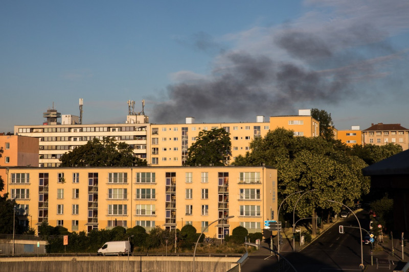 Germany: Grundwald ammunition storage facility on fire in Berlin