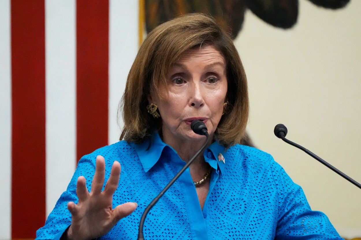 Nancy Pelosi: Statele Unite nu vor permite Chinei să izoleze Taiwanul