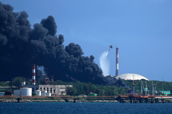 Cuba Oil Fire