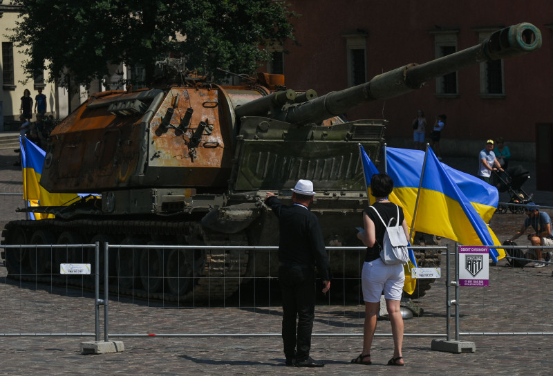 Open-Air Exhibition 'For Our Freedom And Yours' In Warsaw, Poland - 01 Jul 2022