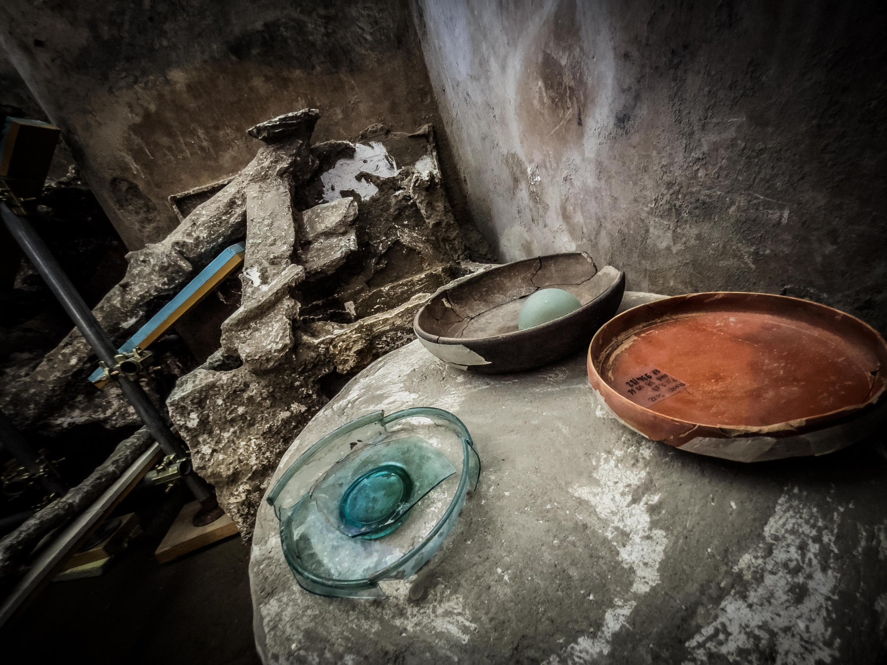 Noi descoperiri în Pompei. Arheologii au găsit încă patru camere într-o casă excavată în 2018