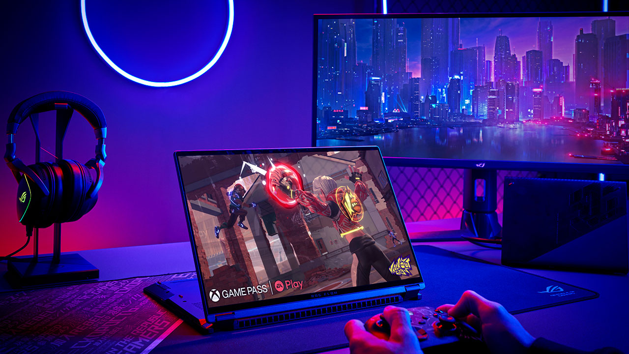 (P) ROG Flow X16 (GV601): cel mai puternic laptop convertibil de gaming
