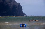 Cuba Oil Fire