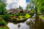 Giethoorn Village Scene