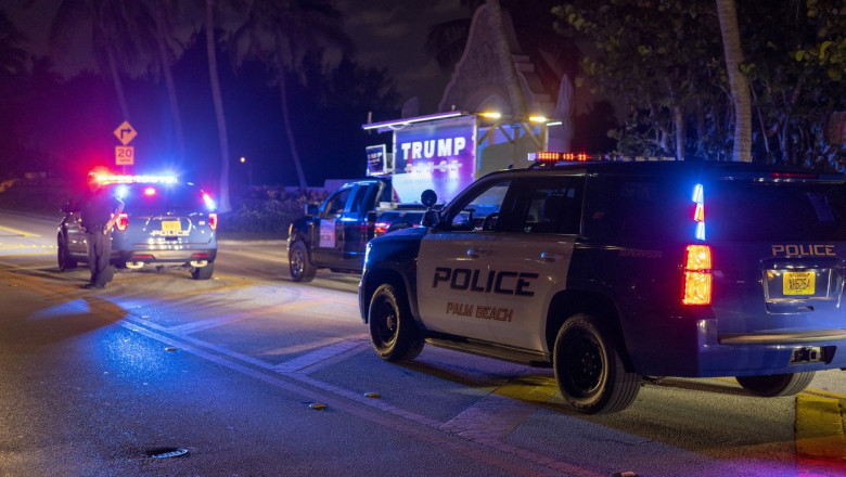 Poliție în Florida la vila lui Trump