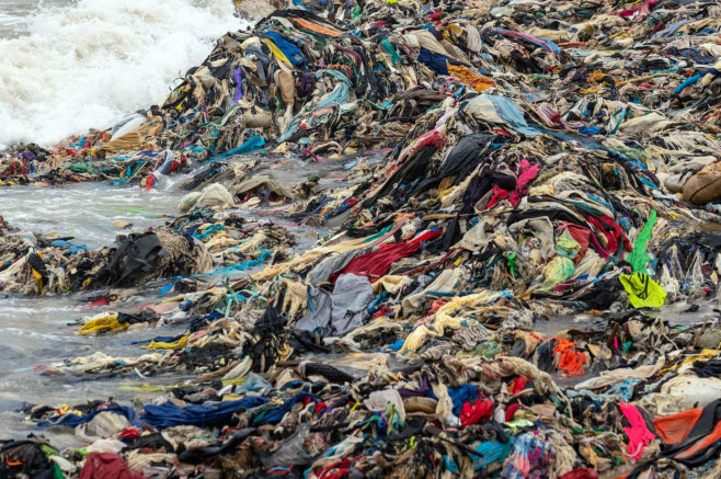 Fast Fashion Pollution, Accra, Ghana - 25 Jul 2022