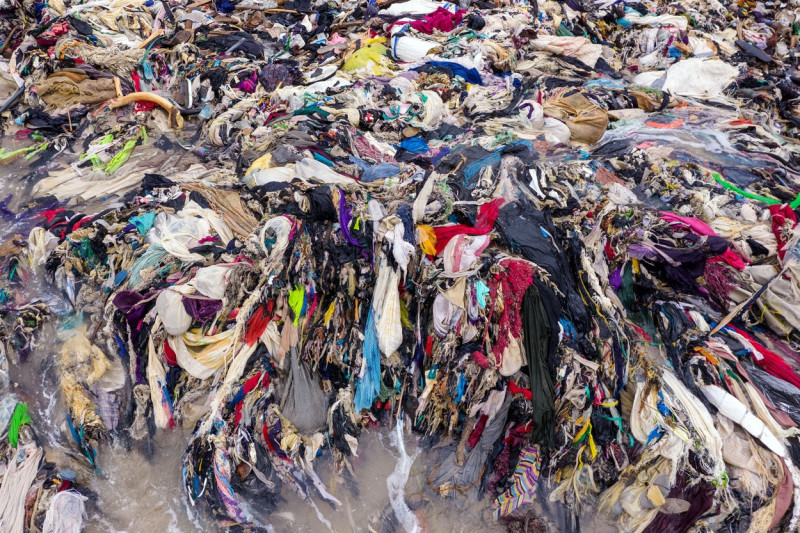 Fast Fashion Pollution, Accra, Ghana - 25 Jul 2022