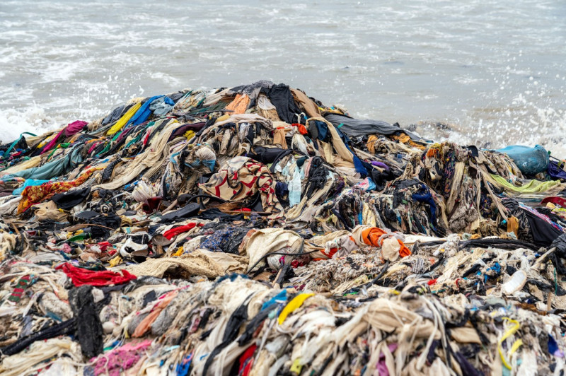 Fast Fashion Pollution, Accra, Ghana - 25 Jul 2022