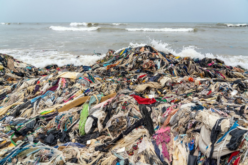 Fast Fashion Pollution, Accra, Ghana - 25 Jul 2022