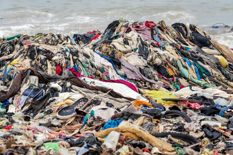 Fast Fashion Pollution, Accra, Ghana - 25 Jul 2022