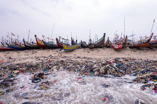 Fast Fashion Pollution, Accra, Ghana - 25 Jul 2022