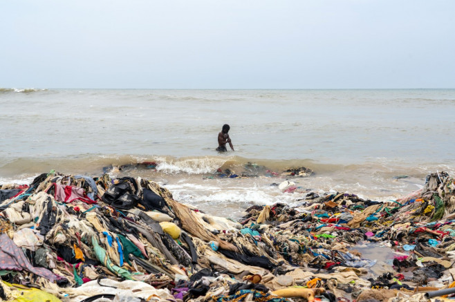 Fast Fashion Pollution, Accra, Ghana - 25 Jul 2022