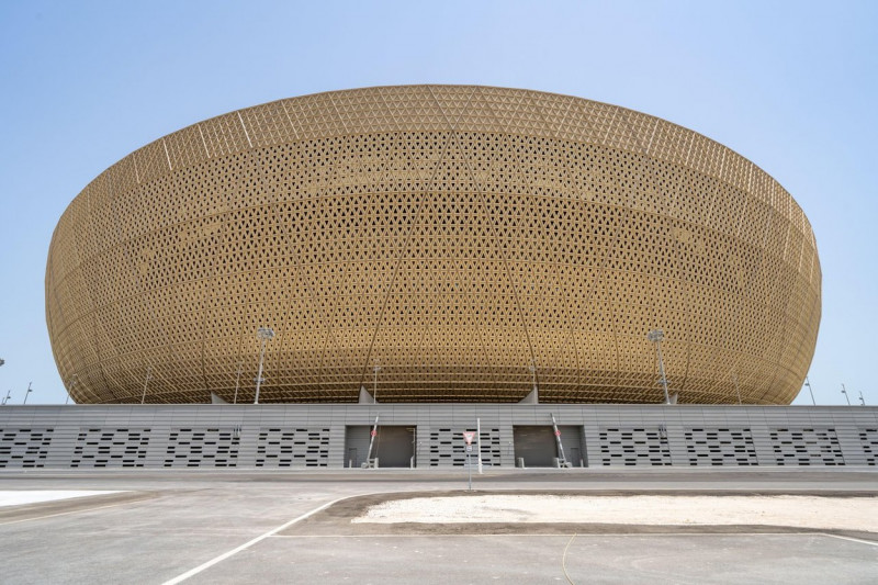 Lusail Stadium. The 80,000-seat Lusail Stadium will embody Qatar's ambition and its passion for sharing Arab culture with the world. It is here that the FIFA World Cup Qatar 2022 final will be staged. The design of the stadium is inspired by the interplay