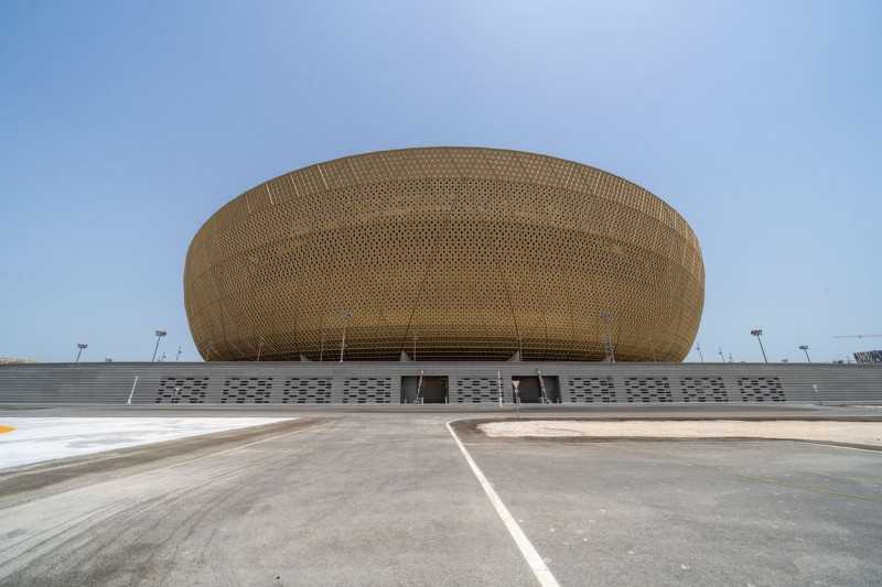 Lusail Stadium. The 80,000-seat Lusail Stadium will embody Qatar's ambition and its passion for sharing Arab culture with the world. It is here that the FIFA World Cup Qatar 2022 final will be staged. The design of the stadium is inspired by the interplay