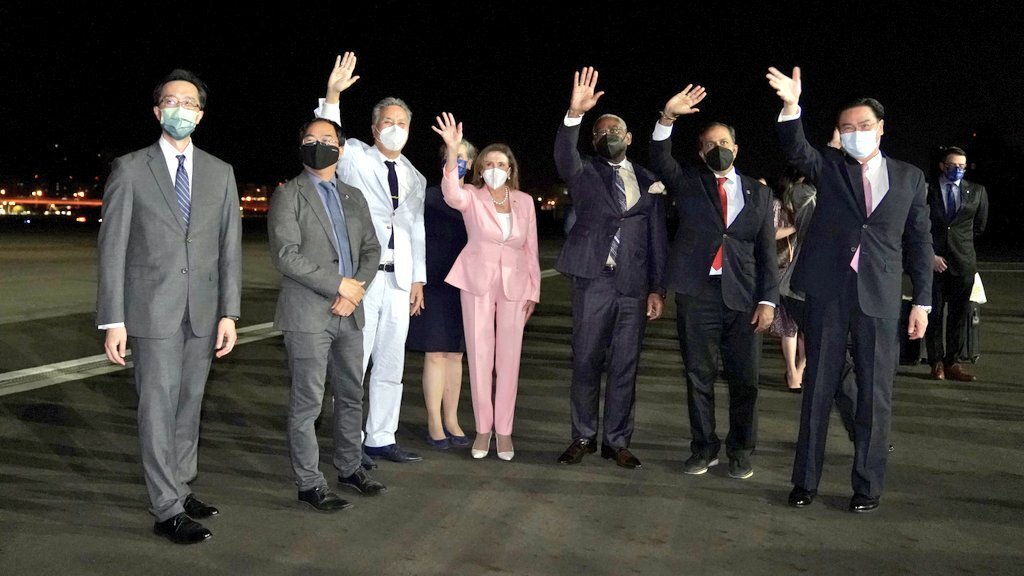Nancy Pelosi și-a încheiat vizita în Taiwan și a plecat spre Coreea de Sud
