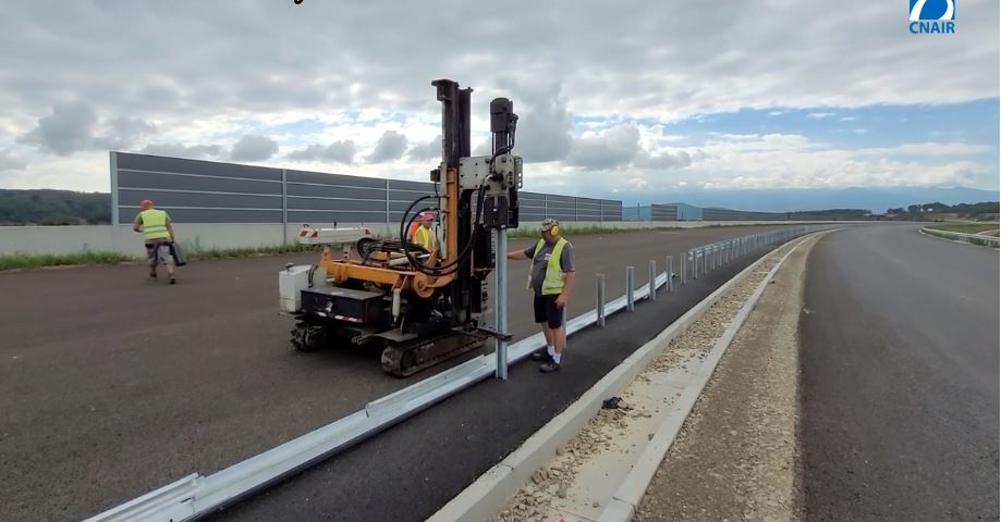 VIDEO Cum arată tronsonul 1 al Autostrăzii Sibiu-Pitești, unde lucrările sunt realizate în proporție de 80%