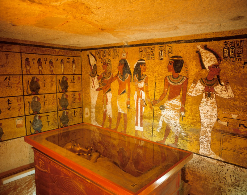 Egypt, Luxor, West Bank, Tutankhamun Tomb