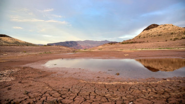 Lacul Mead, râul Colorado, în condiții severe de secetă