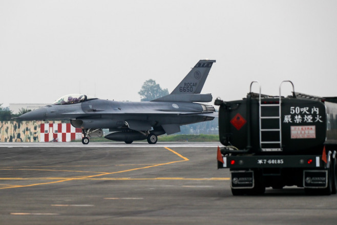 Taiwan: F16V Jet Fighter Crashed During Training, Chiayi - 05 Jan 2022