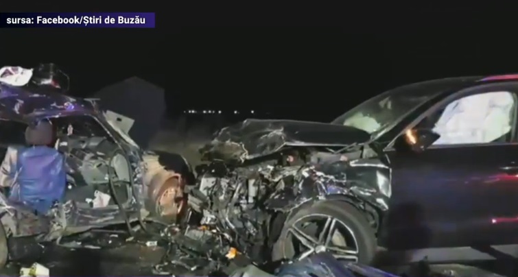 Trei surori au murit într-un accident rutier lângă Buzău