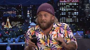 Jonah Hill reveals on The Tonight Show how he called co-star Meryl Streep a GOAT for a week before she she realized the acronym meant 'Greatest Of All Time' and not a farm animal!