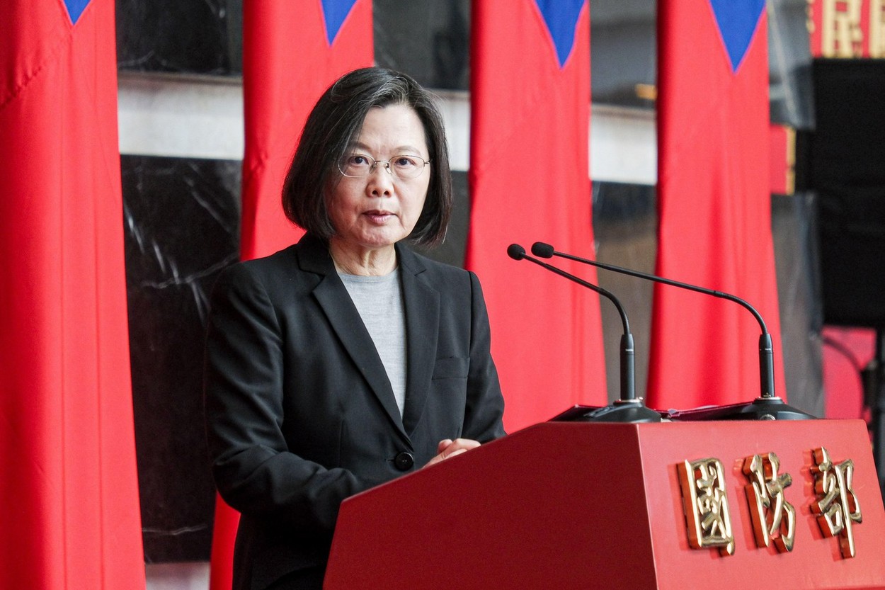 Presedinta Taiwanului spune ca amenintarea militara chineza nu a scazut