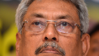 Gotabaya Rajapaksa se uită supărat