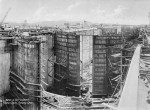 Gates in East Chamber, Gatim Locks, Panama Canal