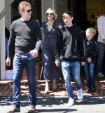 Anne Heche with sons, Homer, Atlas and boyfriend James Tupper spotted in LA