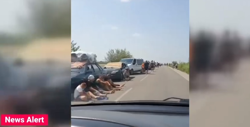 Oamenii din apropierea centralei de la Zaporojie încep să părăsească regiunea. S-au format cozi uriașe de mașini