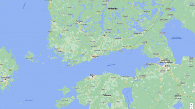 harta google maps a golfului finlandei